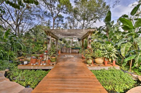 Sarasota Bungalow with Pergola, Garden and Waterfalls!